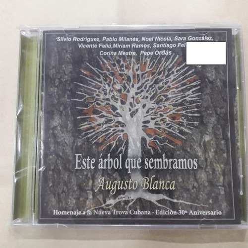 Blanca Augusto - Este Arbol Que Sembramos -cd Nuevo Original