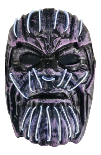 Mascara De Thanos Con Luces Led Para Halloween Disfraz