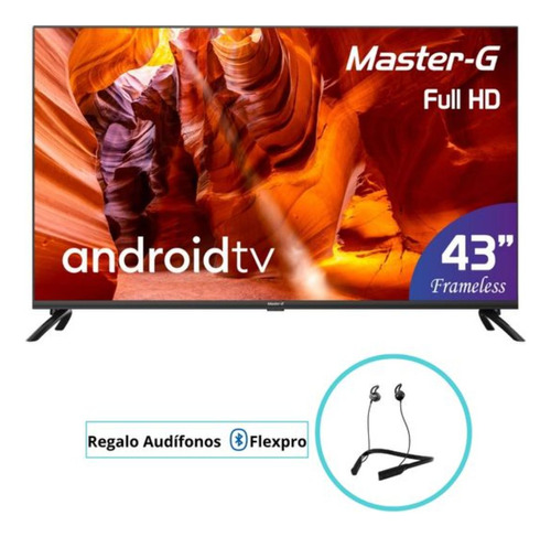 Smart Tv Led 43  Android Full Hd Bluetooth + Regalo Flexpro