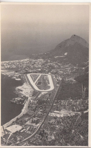1953 Brasil Fotografia Real Vista Panoramica Rio De Janeiro