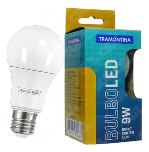 Lampada Led Bulbo 9w 6500k Cor da luz Branco