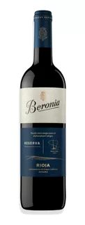 Beronia Reserva Vino Tinto Rioja Tempranillo 750ml España