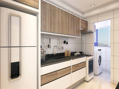 Imagem 2 de 11 de Apartamento Com 2 Dorms, Aviacao, Praia Grande - R$ 260 Mil, Cod: 1658 - Rno1658
