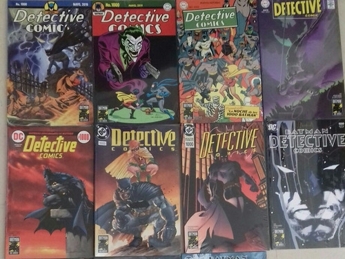 Detective Comics #1000 Televisa Set De 9 Portadas Variantes
