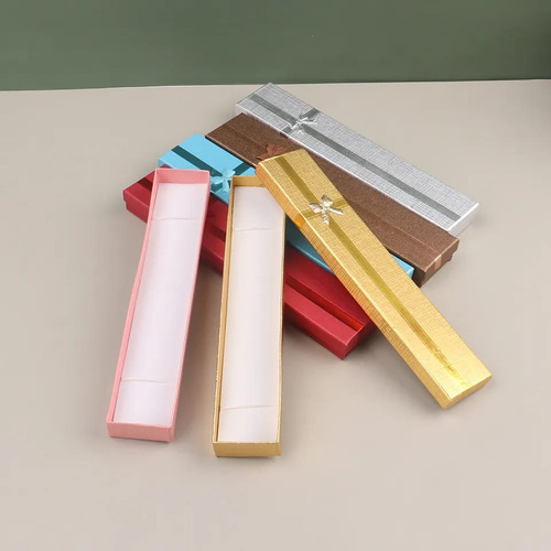Cajas Cartón Joyería Bisutería Mayoreo Rectangular 12pz