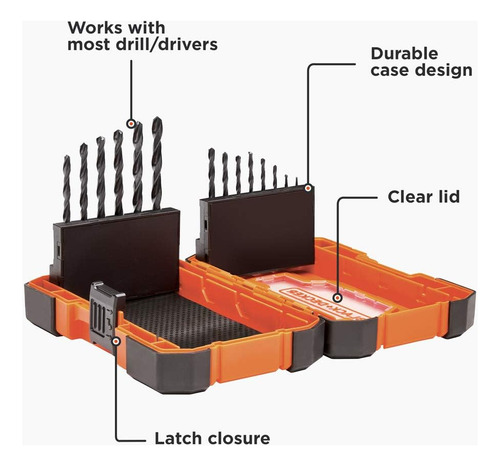 Beyond By Black+decker Juego De Brocas, 14 Piezas (bda14bodd