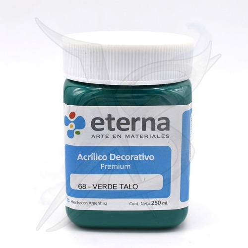 Imagen 1 de 6 de Acrilico - Eterna 250 Cc Verde Talo - Xion Store