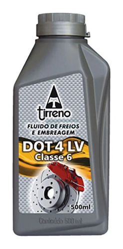 Fluido Freio Hidráulico Tirreno Dot 4 Lv Classe 6