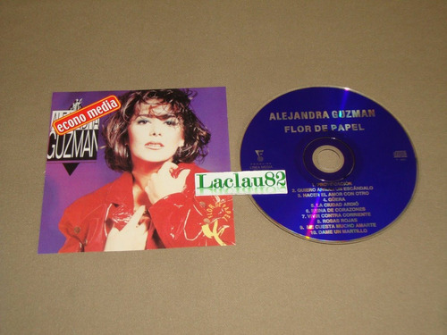 Alejandra Guzman Flor De Papel 2001 Fonovisa Cd 