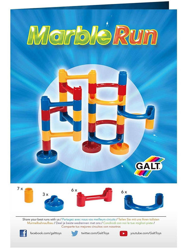Imagem 6 de 6 de Corrida De Bolinhas - Marble Run - Galt