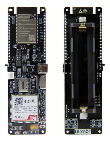 Módulo Ttgo T-sim7000g, Chip Esp32-wrover-b, Wifi Y Bluetoot