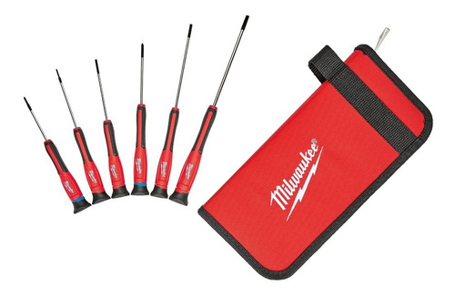 Juego De Destornilladores De Precision 6pzs Milwaukee