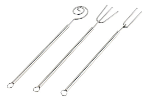 Tenedores Para Fondue, 3 Piezas, Herramienta Para Mojar,