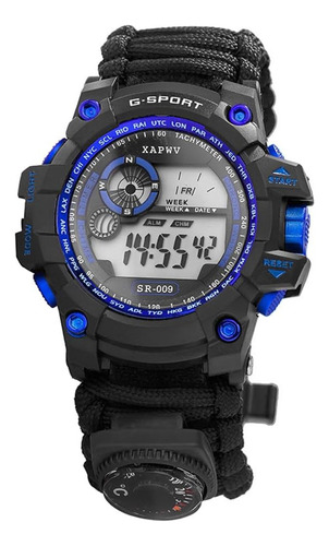 Reloj Deportivo Al Aire Libre, 6 - En - 1 Multifunción