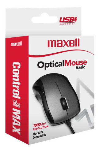 Mouse Optico Usb Maxell Original Pc Notebook - Factura A / B