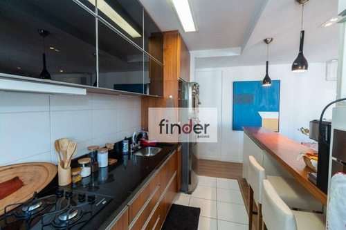 Imagem 9 de 27 de My Space - Rua Clodomiro Amazonas, 1346. Apartamento Mobiliado À Venda, 71 M², Sacada, 2 Dormitórios, 1 Suíte, 2 Vagas E Lazer Completo. - Ap13351