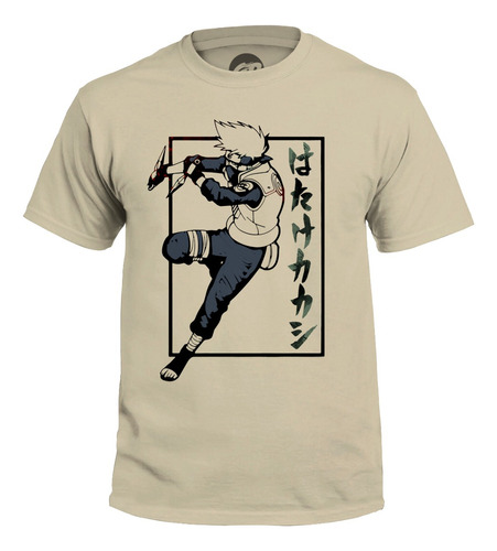 Playera Kakashi Hatake Naruto Anime Geek