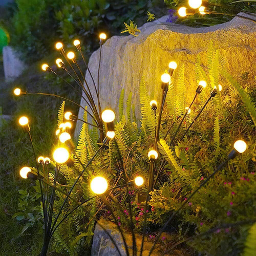 Luces Solares Decorativas Para Jardín Impermeables Y Oscilan