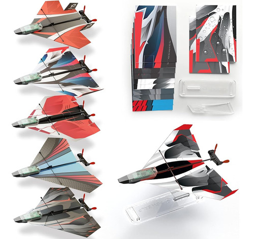 Plantillas De Aviones De Papel Para Modelos Powerup - 12 Pla