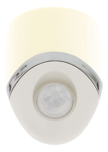 Luz De Led Nocturna Amertac 73092cc Activada Por Movimiento,