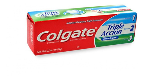 Crema Dental Colgate Triple Accion 22 Ml