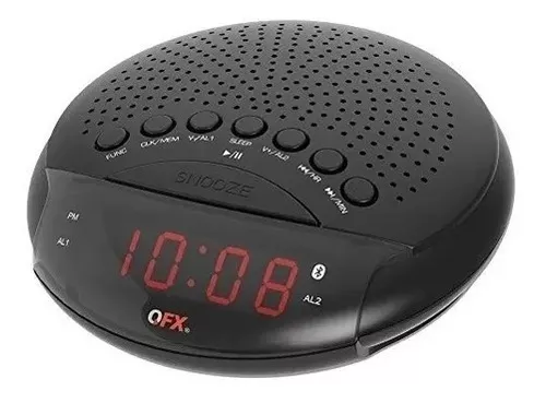 Radio Reloj Digital Despertador De Mesa Am Fm VSRC758