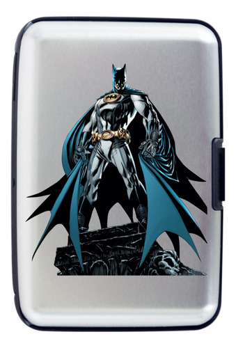 Billetera Batman Tarjetero Aluminio Porta Doc Art