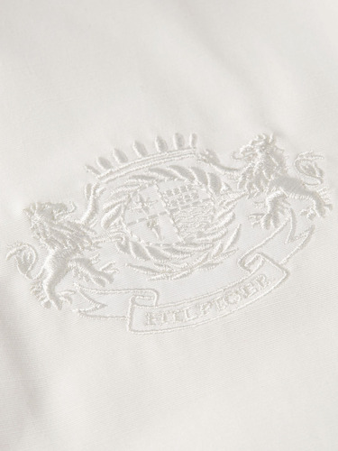 Cortavientos Blanco De Corte Regular Tommy Hilfiger