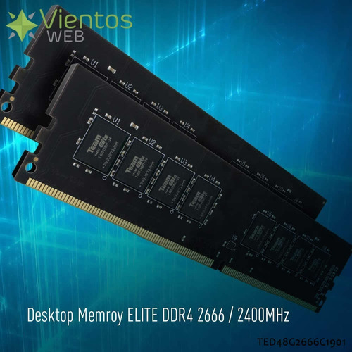 Memoria Ram 8gb 2666mhz Ddr4 (1x8gb) Team Elite Pc U-dimm