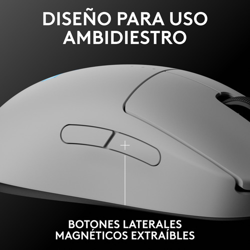 Mouse Inalámbrico Gamer Logitech G Pro 2 Lightspeed Blanco