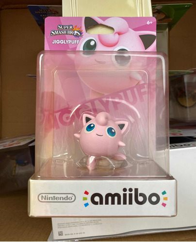 Amiibo Jigglypuff Smash Bros!!! 1a Edición Pokemon