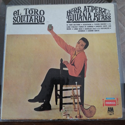 Herb Alpert Y Su Tijuana Brasa, El Toro Solitario Lp