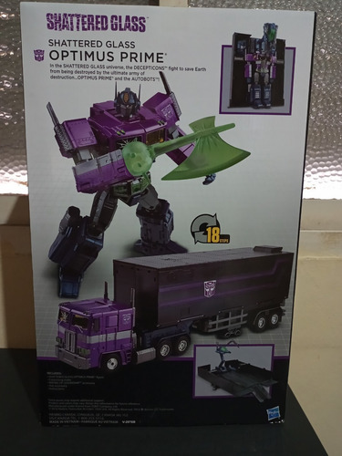 Transformers Masterpiece Mp10 Shattered Glass Optimus Prime