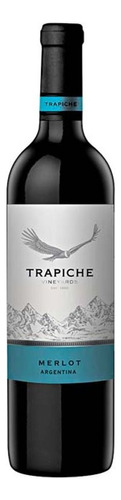Vinho argentino Trapiche Vineyards merlot 750ml