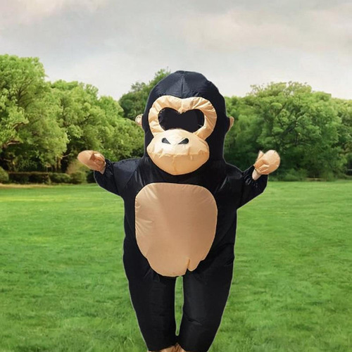 Traje De Mono De Vestuario De Mono Inflable Para Vestir Las