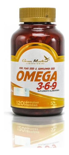 Triple Omega 369 Gm 1 Frasco 120 Caps 1000mg Epa/ Dha/ Vit E