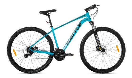 Bicicleta Mtb Battle 270 H R29 27v Shimano Acera Hidraulico Color Celeste Tamaño Del Cuadro M