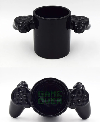 Mug Game Over.pocillo Control Remoto Videojuegos Gamer