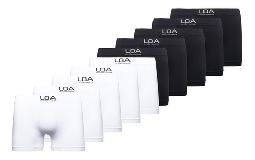 Kit 10 Cuecas Boxer Loa 91k11