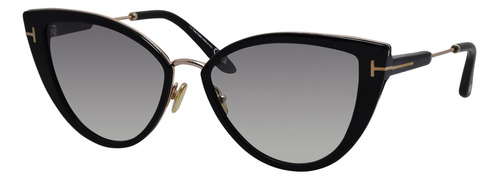 Gafas De Sol Tom Ford Ft 0868 Anjelica- 02 01c Shiny Black W