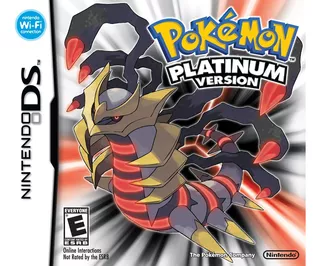 Pokemon Platinum Nintendo Ds Con Manuales Y Figura Giratina