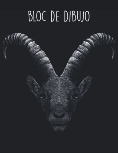 Cabra Montes Alpino Bloc De Dibujo: Cuaderno De Bocetos-cuad