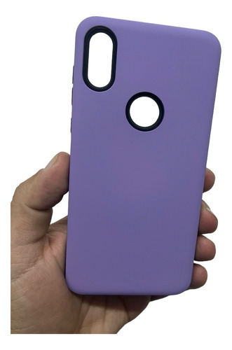 Funda Alto Impacto Para Motorola Moto One + Glass 6d Full