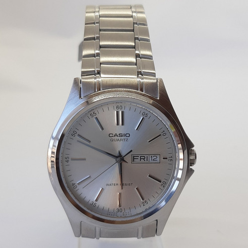Imagen 2 de 7 de Reloj Análogo Hombre Casio Azul Mtp-1239d-7ad