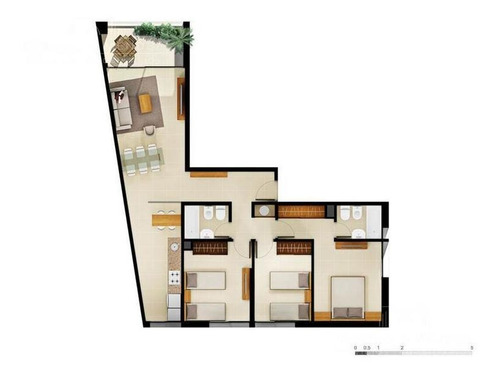 Departamento - Parque Batlle, 3 Dormitorios, 2 Baños, A Estrenar, Bbva Hasta 25 Años.