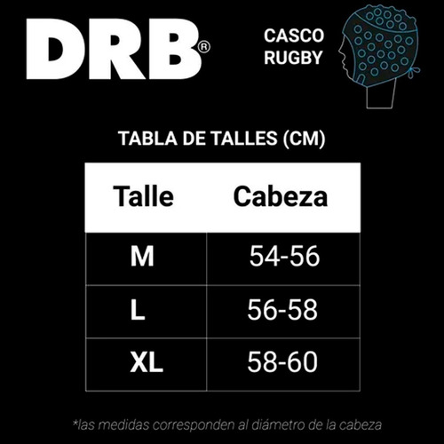 Imagen 4 de 7 de Casco Rugby Protector Profesional Match Entrenamiento Scrum