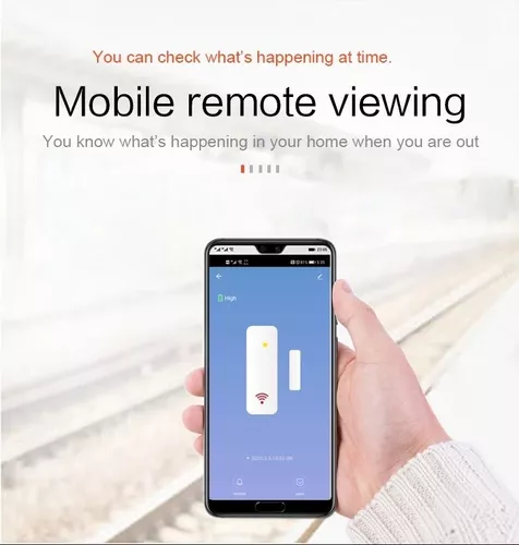 Sensor Puerta Ventana Wifi Inteligente Magnetico Smart Life - TBCIN CAMARAS  DE SEGURIDAD - Megatone