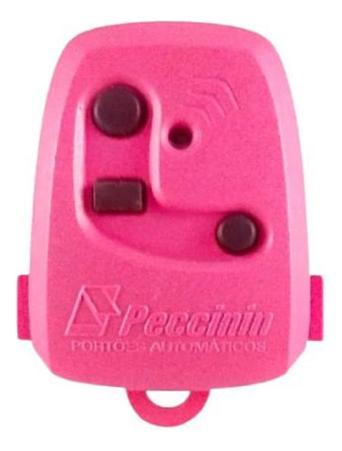 Controle remoto para alarme Peccinin TX 3C cor rosa