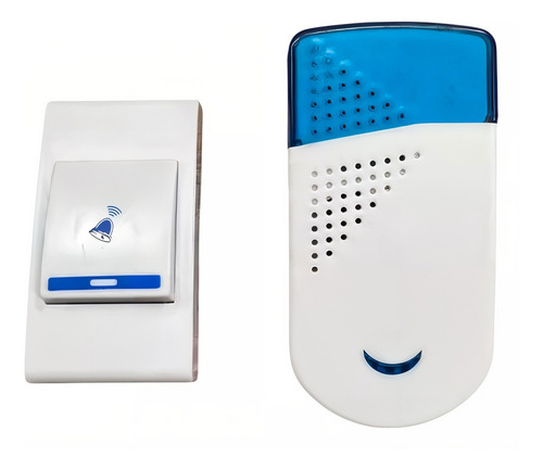 Timbre Inalámbrico Fácil Instalación + pila + 100 metros