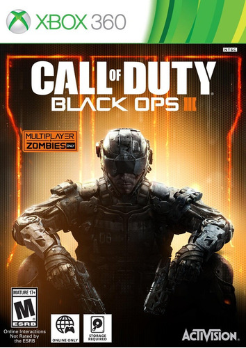 Cod Black Ops 3 Solo Xbox 360  Envio Gratis Al Instante